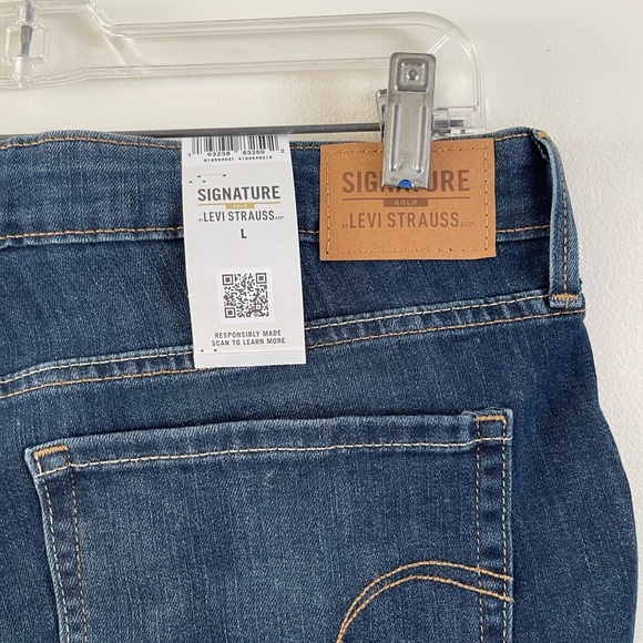 Levi Strauss | Signature Gold | Women's Maternity Baby Bump | Skinny Jeans L - Picture 4 of 4